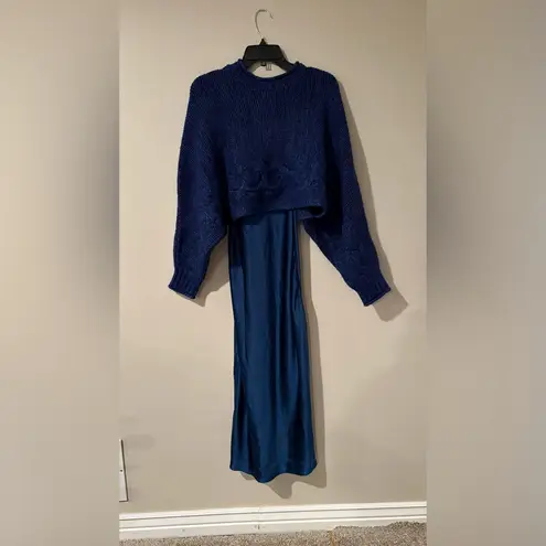 NWT dH New York Ann Sweater and Midi Dress | Size: Large Purple