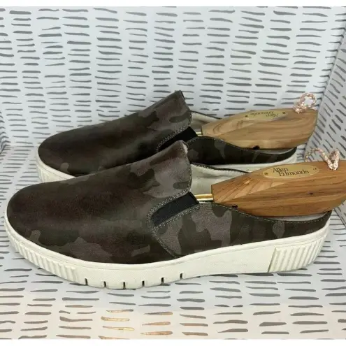 Soul Naturalizer Shoes Womens 9 M Truly Mules Camo Fabric Platform‎ Green