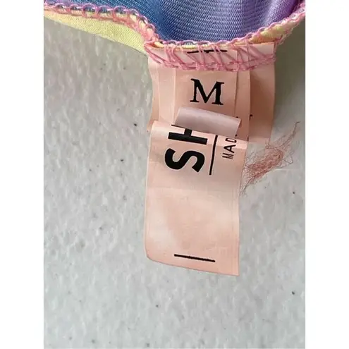 SheIn 1590 Cute Rainbow Tie Dye‎ Crop Top Size Medium