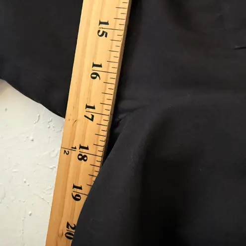 Mixit Vintage Black Silk Blazer Jacket Size 6 100% Pure Silk Classic Workwear