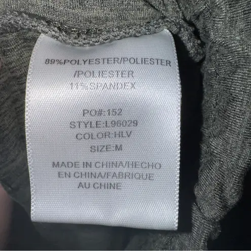 Jaanuu Women's Green High Rise Relaxed Fit Jogger Scrub Pants size medium