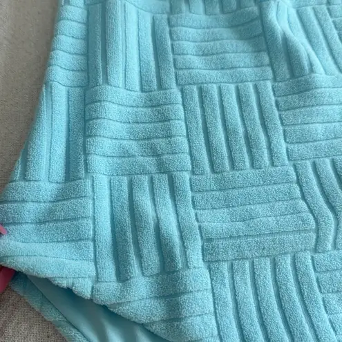 Beach Riot Phoenix One Piece Blueberry Ice Terry, Size Large, $188