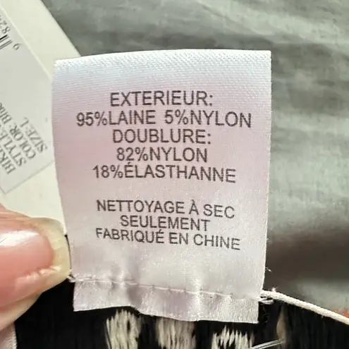 Sea New York Crochet Bikini Bottom Blue/Orange Cream Wool Large Cottagecore Boho Blue