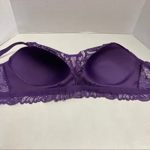BALI, Purple Lace Bralette, Size, 2XL, Nylon & Spandex blend Size 2X