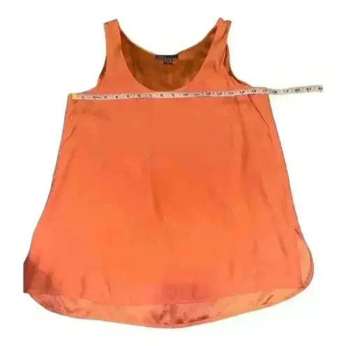 Vince  Coral Silky Sleeveless Blouse,‎ Small