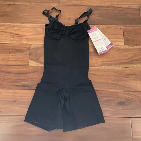 CURVEZ Comfort Evolution Full Body Shaper Black Seamless Moderate Control Size L Size L