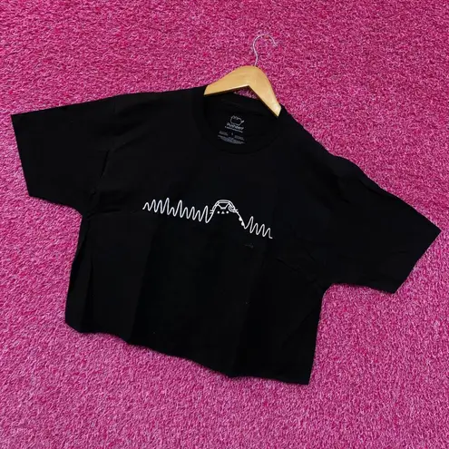 DJ Pusheen Beat da Beat Up Kawaii Pusheen The Cat Crop Top L