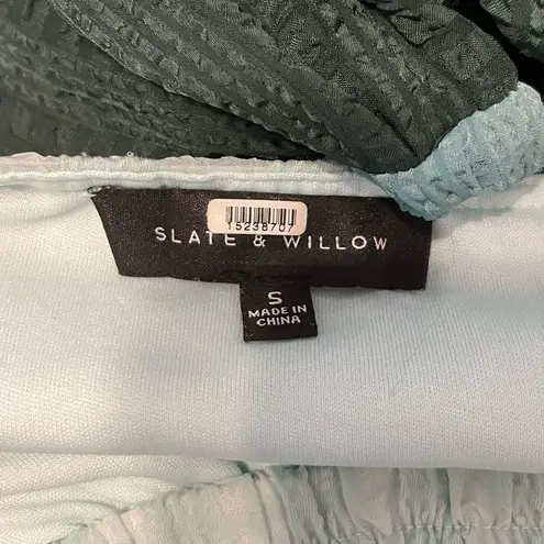 Slate + Willow Blue Tiered Dress