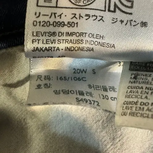 Levi’s Size 20W 512 Perfectly Shaping Bootcut Inseam 28 inches
