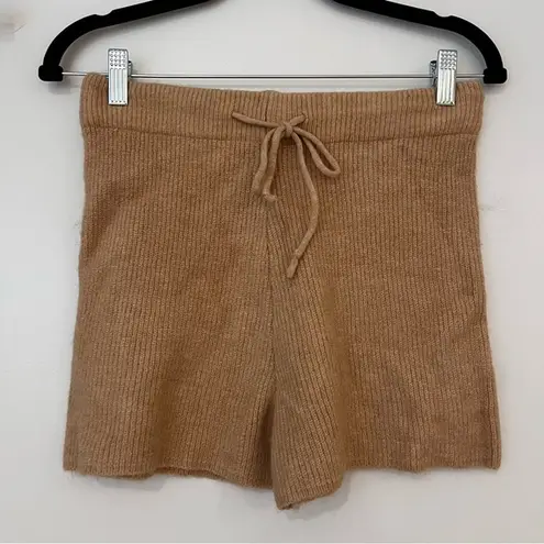 Kori Ripped Knit Shorts with Drawstring