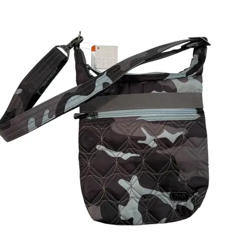 LUG NWT Camo Ice Skipper Crossbody Travel Bag Water Repellent RFID Protection - Image 13
