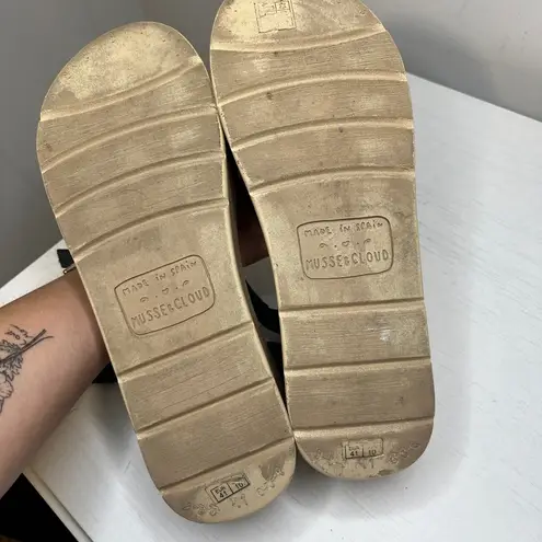 Musse & Cloud Dayana Cushioned Platform Sandal Cork Midsole Sz 10