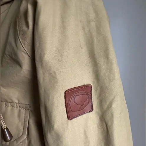 Vintage Penfield Utility Jacket Khaki Hooded Lined Hiking Outdoor Gear Gopcore Size M