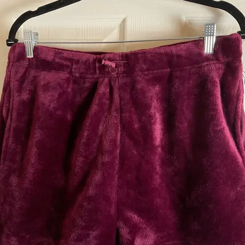 Angel Kiss Women's Sherpa Shorts Soft Comfy size large