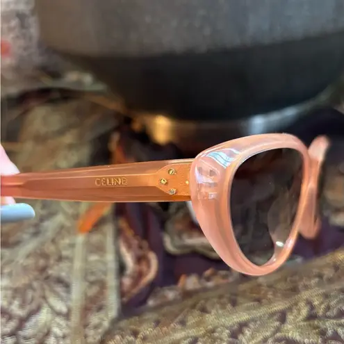 CELINE Authentic CAT eye 55 Acetate sunglasses