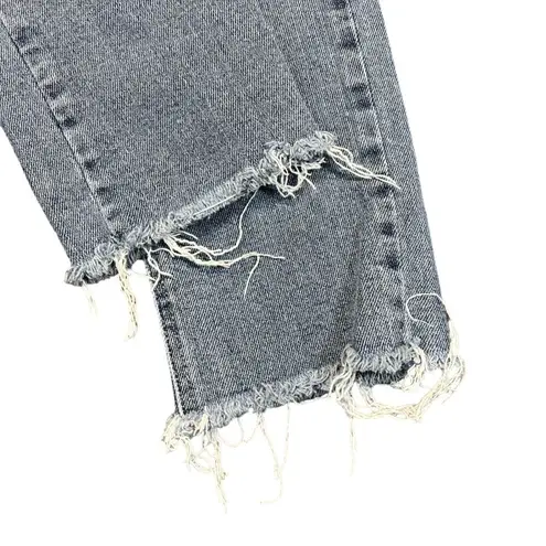 Ymi Womens Denim Blue Jeans Hi Rise Dream Fit Straight Leg Ankle Length 3 26