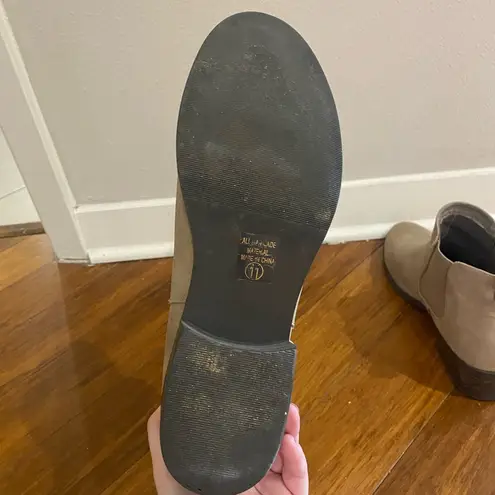 Tan Ankle Boots Size 11