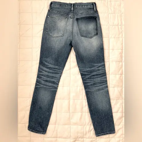 3x1  High Waist Straight Authentic Crop Denim Jeans in Shadow - 26