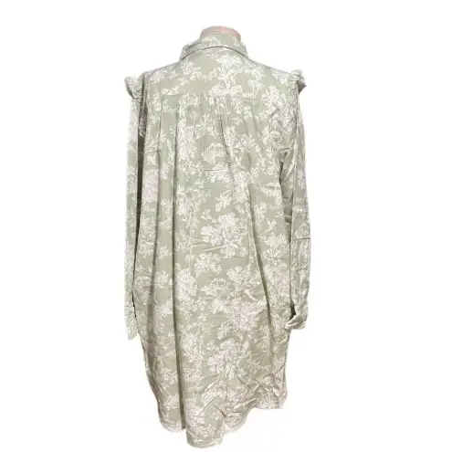 Roberta Roller Rabbit Roller Rabbit Caxias Darya Dress Sage Green White Floral Size Medium