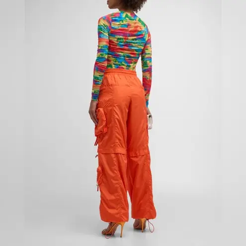 NWT SER.O.YA Janey Multicolor Top Size XS Abstract Palm SER. O. YA Pink