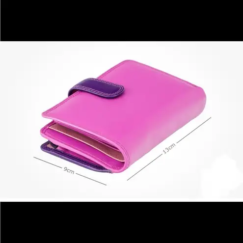 Visconti Rainbow Collection Purple & Pink Leather Tri