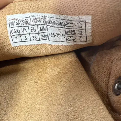 Vionic Orthotic Leather Clog Mules Women's 7 EU 38 Tan Cognac Adjustable Buckle