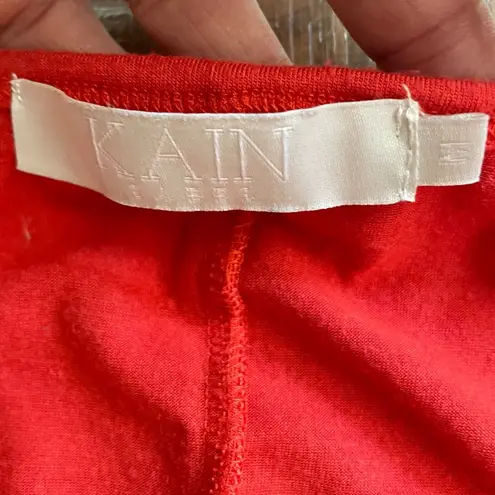 KAIN LABEL tomato red fitted tee shirt dress, size M Size M