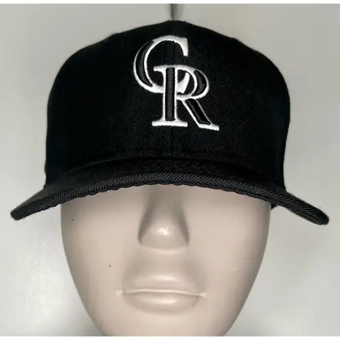 New Era Black  Colorado Rockies Hat