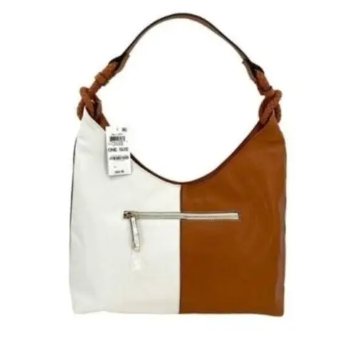 Alfani Women's Hilllary Colorblock Hobo Shoulder Bag New