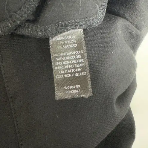 Betabrand Classic Dress Pant Yoga Bootcut Black Style W0104-BK XSP