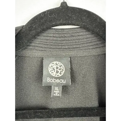 Bobeau Women’s Size XL Black Sweater with Ribbed Cuffs