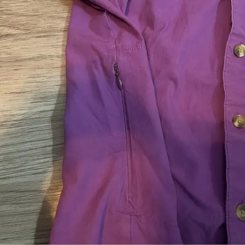 Parelli Equestrian Button Down Shirt; Small Women’s Purple