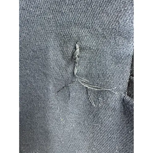 Boden Navy Blue Double Breasted Blazer with Anchor Button Detail Size 6