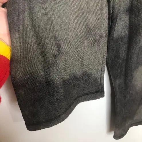 Tina Jo Tie Dye Sweatpants Black Gray Xsmall Size XS