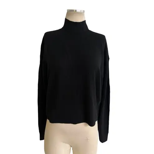 Everlane  Luxe Merino Turtleneck Sweater in Black Small New Womens Knit Top