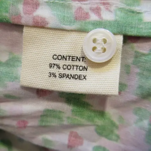 NWT CeliaB Oliver Midi in Watercolor Floral Stretch Cotton Tiered Shirt Dress XS