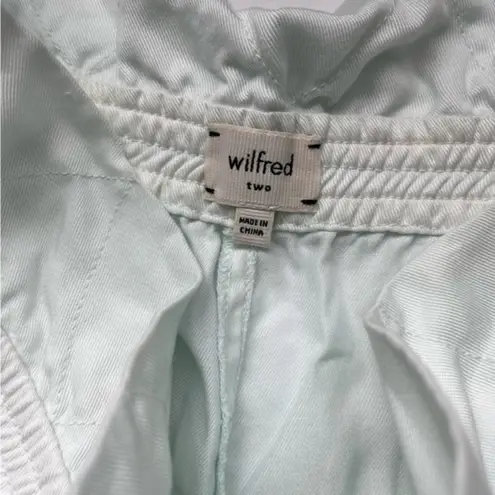 Wilfred  • Mint Green Paper Bag Pull On Shorts
