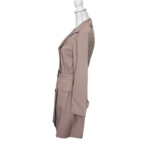 Cinzia Rocca Icons Belted Trench Coat Women’s Size 4 Tan Double Breasted Brown