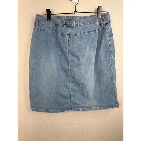 Ralph Lauren Vintage  Denim Skirt 14 Classic Boho