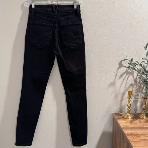 Veronica Beard Women’s Size 26 Onyx Maera Skinny High-Rise Button Fly Jeans EUC