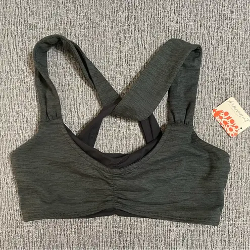 Free People Movement Zen Again Sports Bra Black