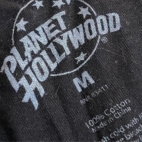 Planet Hollywood Orlando black pink short sleeve shirt top