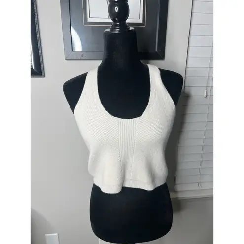 Le ORE Cropped Cashmere Blend Tank Medium