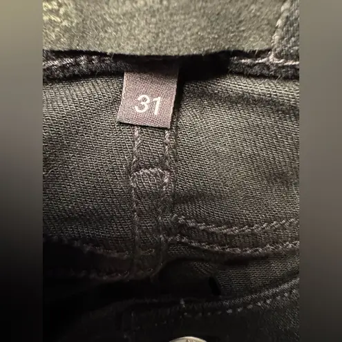 Black Orchid Carmen High Rise Ankle Fray High Waisted Women Black Jeans Size 31