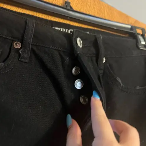 American Eagle  Black Jean Skirt