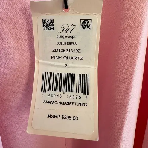 Cinq à Sept cinq a sept odele mini dress pink quartz size 2 C6