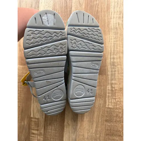Camper Free People Oruga Multicolor Platform Sandals size 12 Blue