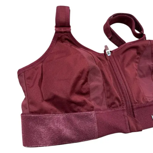 SHEFIT Ultimate Sports Bra for Women, High Impact Sports Bra Wine 1 Luxe Pink Size undefined