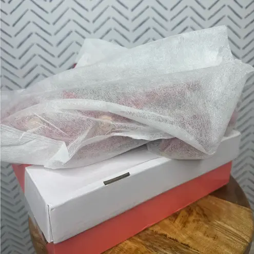 NEW! Red Sling Back Maryjane Mule Block heel size 9