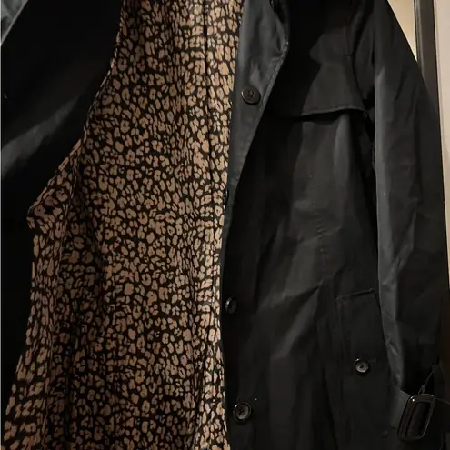 Banana Republic  Black Trench Coat